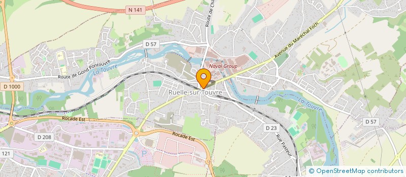 localisation de l'entreprise POLE-ENR-CHARENTE à RUELLE-SUR-TOUVRE