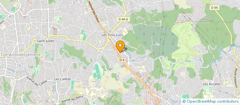 localisation de l'entreprise POLE EQUESTRE 13 à MARSEILLE