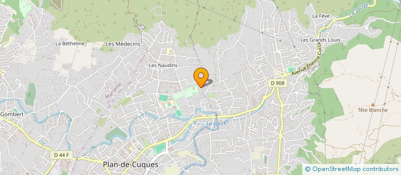 localisation de l'entreprise POLE EQUESTRE LA MARQUISANNE à PLAN-DE-CUQUES
