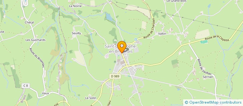 localisation de l'entreprise POLE ETAPES à CHALON-SUR-SAONE
