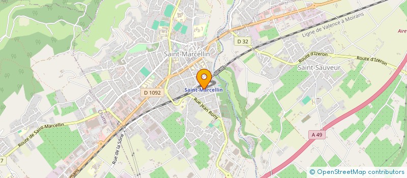 localisation de l'entreprise POLE EVENT  SAINT-MARCELLIN