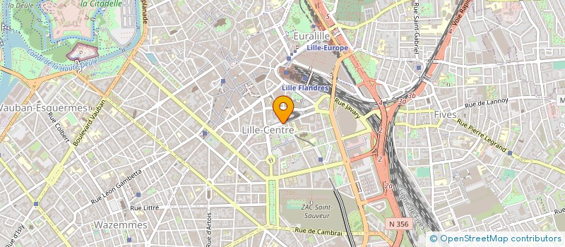 localisation de l'entreprise POLE EXCELLENCE EN GYMNASTIQUE RYTHMIQUE DU GRAND LILLE à LILLE