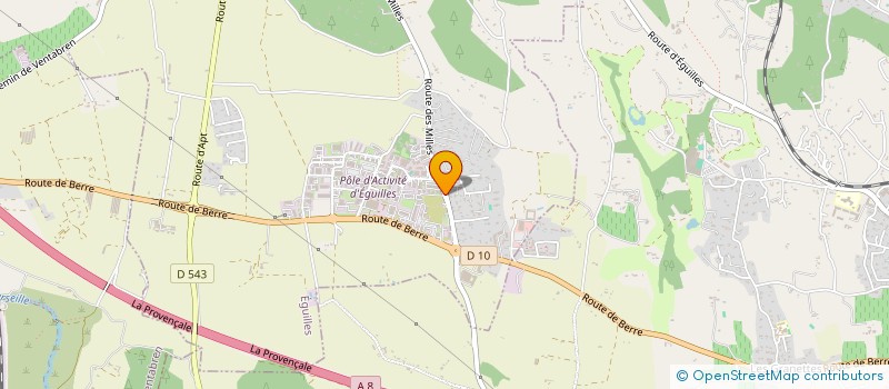 localisation de l'entreprise POLE EXPERTISE SOCIALE  EGUILLES