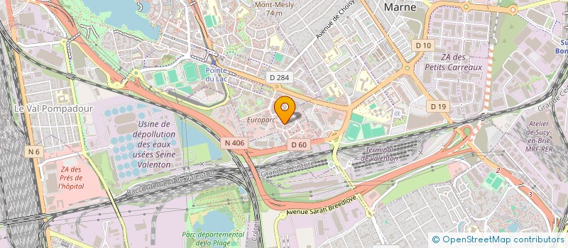 localisation de l'entreprise POLE FINANCE à CRETEIL