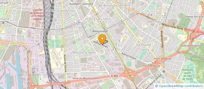 localisation de l'entreprise POLE FRANCE LYON à LYON