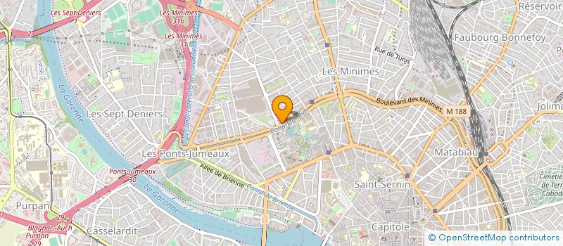 localisation de l'entreprise POLE HANDICAP  TOULOUSE