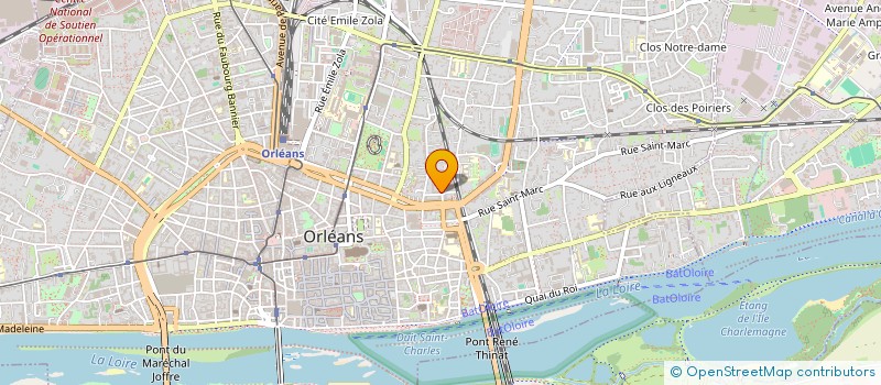 localisation de l'entreprise POLE HARMONY  ORLEANS