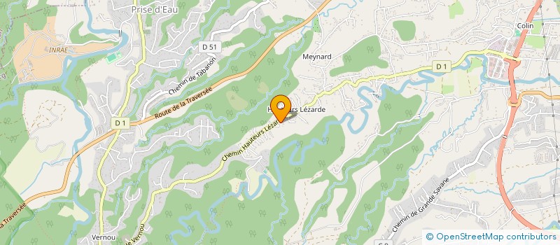 localisation de l'entreprise POLE HORTICOLE DE LA GUADELOUPE  PETIT-BOURG