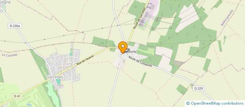 localisation de l'entreprise POLE IMMO  LE CASTELET