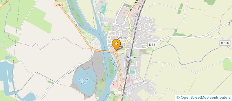 localisation de l'entreprise POLE IMMOBILIER NEGOCITY  SEURRE