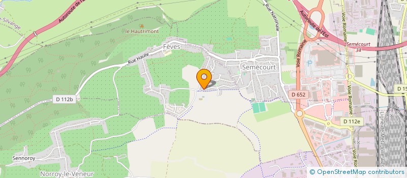 localisation de l'entreprise POLE INN  FEVES