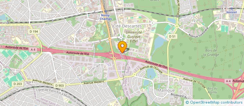localisation de l'entreprise POLE INTERVENTION SECURITE PRIVEE à CHAMPS-SUR-MARNE