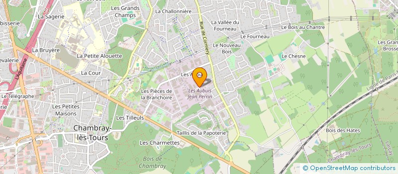 localisation de l'entreprise POLE KARTING SERVICE  SAINT-AVERTIN