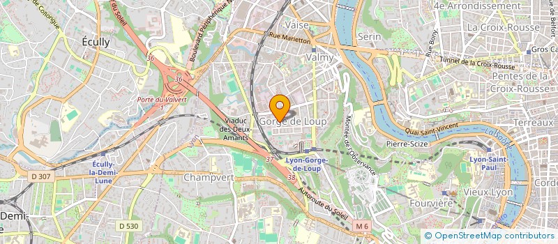 localisation de l'entreprise POLE LYRIQUE D'EXCELLENCE à LYON