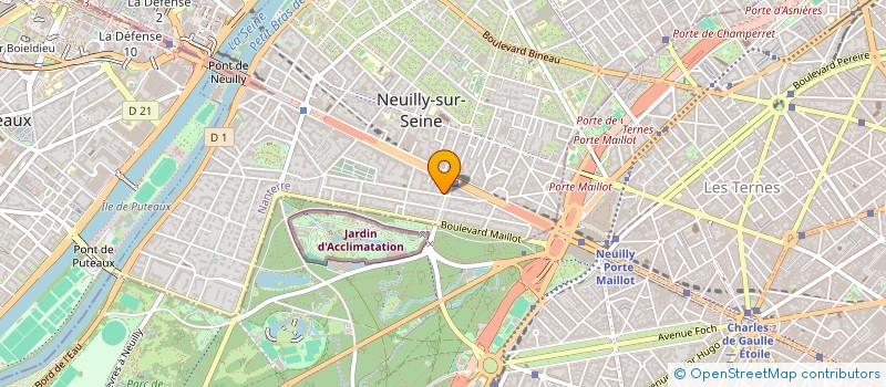 localisation de l'entreprise POLE MANAGEMENT SECURITE à NEUILLY-SUR-SEINE