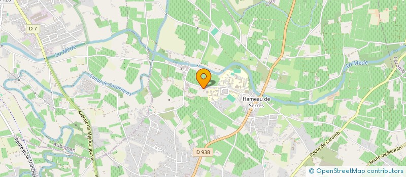 localisation de l'entreprise POLE MARAICHAGE 84 (CULTURES DE PLEIN CHAMP ET SOUS ABRIS) à CARPENTRAS