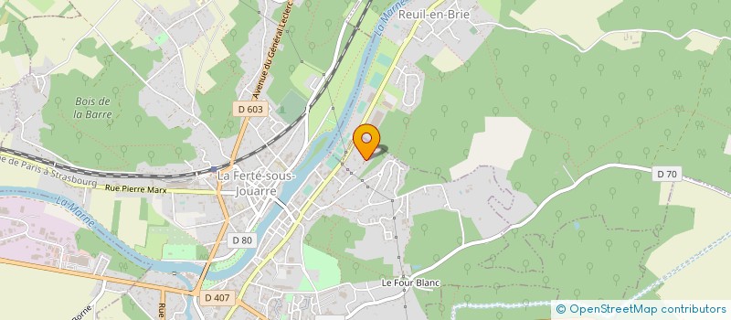 localisation de l'entreprise POLE MAT à LA FERTE SOUS JOUARRE
