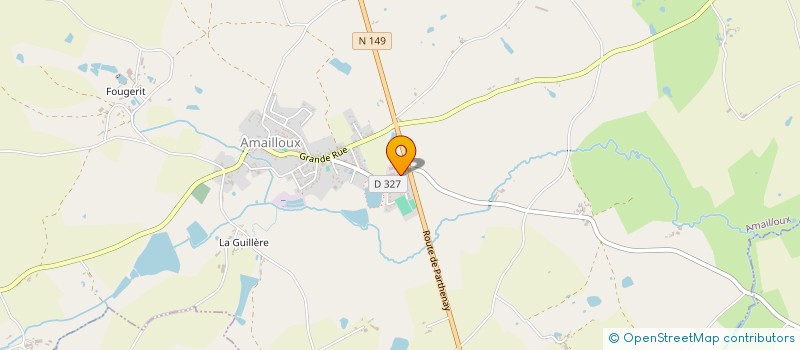 localisation de l'entreprise POLE MECA NDS  AMAILLOUX