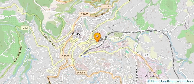 localisation de l'entreprise POLE METROPOLITAIN CAP AZUR (COTE - ALPES PROVENCE)  GRASSE