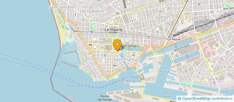 localisation de l'entreprise POLE METROPOLITAIN DE L'ESTUAIRE DE LA SEINE à LE HAVRE
