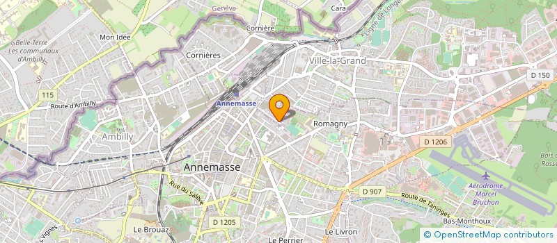 localisation de l'entreprise POLE METROPOLITAIN DU GENEVOIS FRANCAIS à AMBILLY