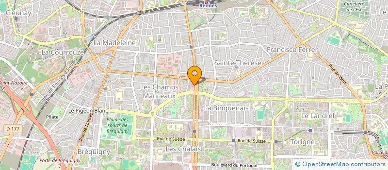 localisation de l'entreprise POLE METROPOLITAIN LOIRE BRETAGNE  RENNES