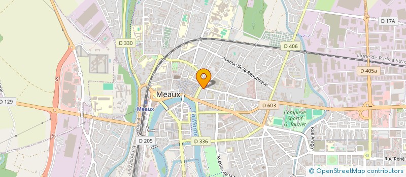 localisation de l'entreprise POLE MISSIONNAIRE DE MEAUX à MEAUX