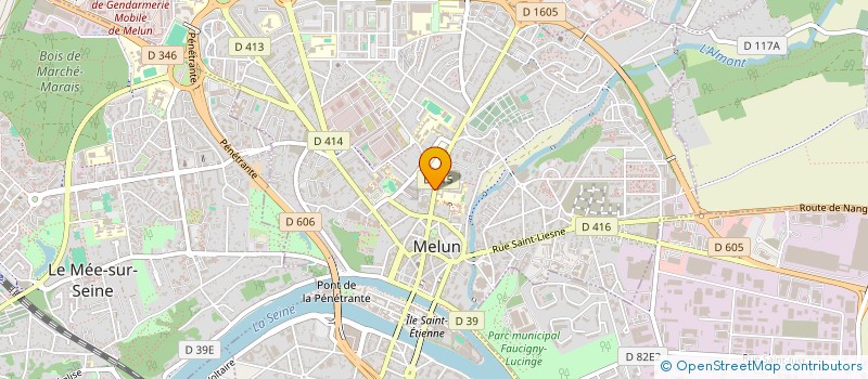 localisation de l'entreprise POLE MISSIONNAIRE MELUN à MELUN