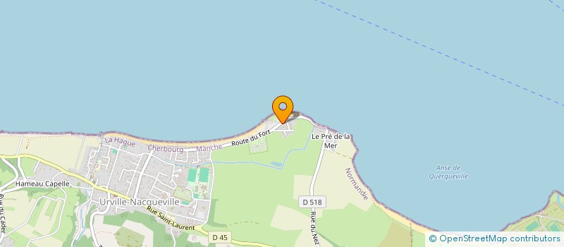 localisation de l'entreprise POLE NAUTIQUE HAGUE  LA HAGUE