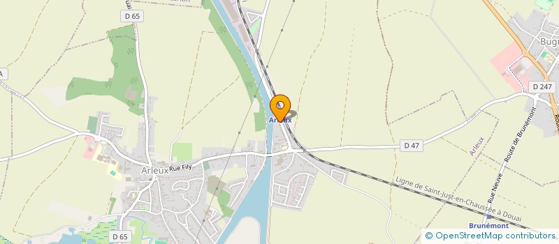 localisation de l'entreprise POLE NORD  ARLEUX