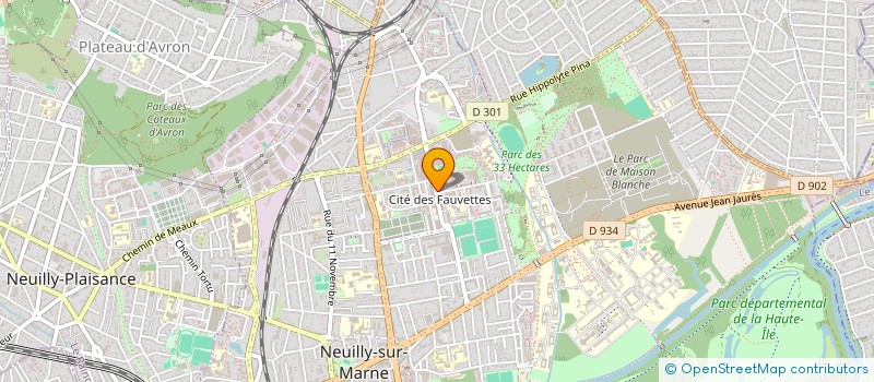 localisation de l'entreprise POLE OMNIS SANTE  NEUILLY-SUR-MARNE