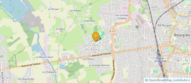 localisation de l'entreprise POLE PETITE ENFANCE BOUTCHOU à SAINT-DENIS-LES-BOURG