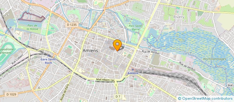 localisation de l'entreprise POLE PICARD DE GESTION à AMIENS
