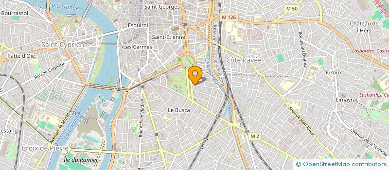 localisation de l'entreprise POLE POLE PRODUCTIONS à TOULOUSE