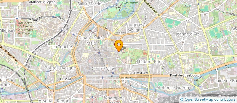 localisation de l'entreprise POLE POSITION  RENNES