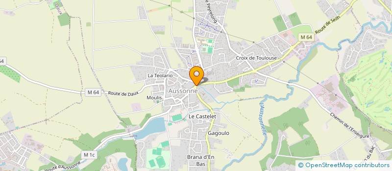 localisation de l'entreprise POLE POSITION AUSSONNE  AUSSONNE