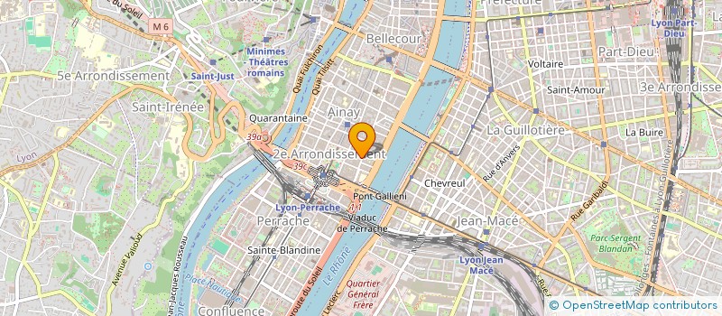 localisation de l'entreprise POLE POZITION  LYON