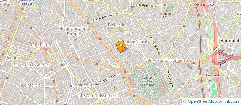 localisation de l'entreprise POLE PRODUCTION  PARIS