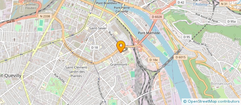 localisation de l'entreprise POLE RADIOLOGIQUE NORMAND à ROUEN