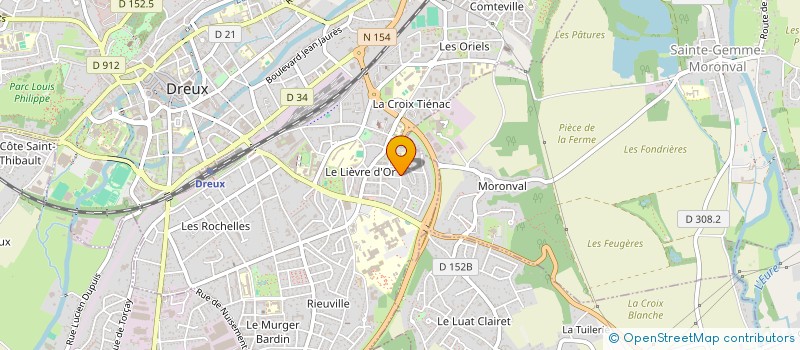 localisation de l'entreprise POLE RENOV à DREUX