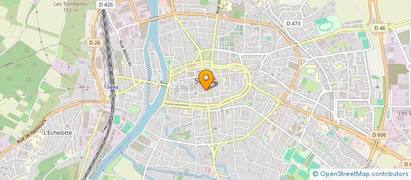 localisation de l'entreprise POLE REPUBLIQUE  SENS