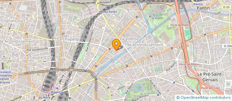 localisation de l'entreprise POLE RURAL  PARIS