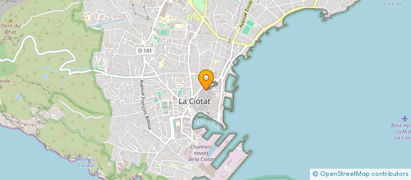 localisation de l'entreprise POLE SANTE DE LA CIOTAT CEYRESTE  LA CIOTAT