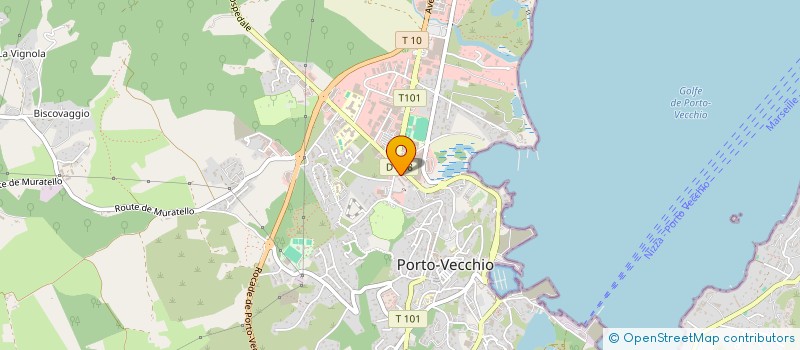 localisation de l'entreprise POLE SANTE INSERTION PORTO VECCHIO à PORTO VECCHIO