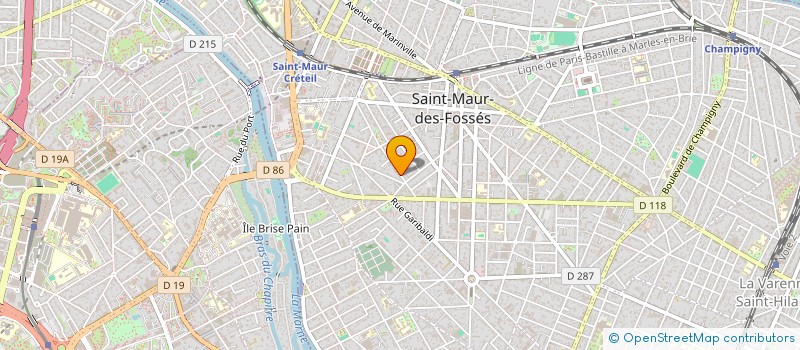 localisation de l'entreprise POLE SANTE LA VARENNE à SAINT-MAUR-DES-FOSSES
