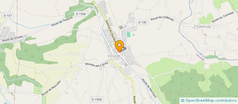 localisation de l'entreprise POLE SANTE LES CHAMBARANS  VIRIVILLE