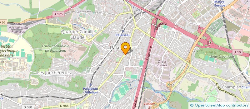 localisation de l'entreprise POLE SANTE PALAISEAU  PALAISEAU