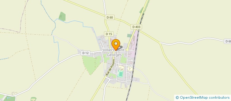 localisation de l'entreprise POLE SANTE UNIVERSITAIRE DU GRAND PROVINOIS  VILLIERS-SAINT-GEORGES