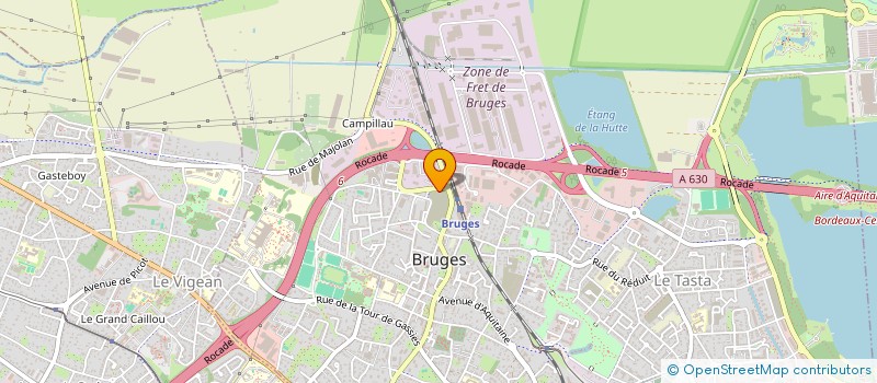 localisation de l'entreprise POLE SECURITE à BRUGES