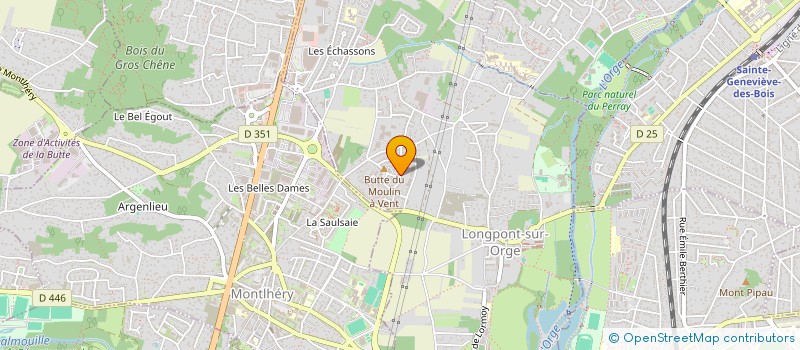 localisation de l'entreprise POLE SOLAIRE à LONGPONT-SUR-ORGE